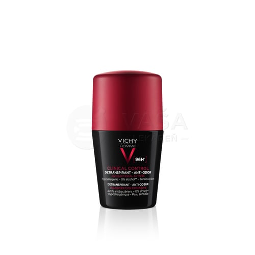 Vichy Homme Clinical Control 96H Roll-on Detranspirant proti zápachu