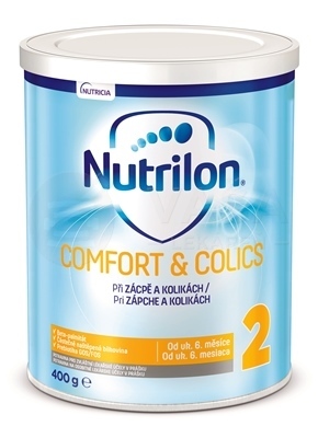 Nutrilon 2 Comfort &amp; Colics Špeciálna mliečna výživa (od ukončeného 6. mesiaca)