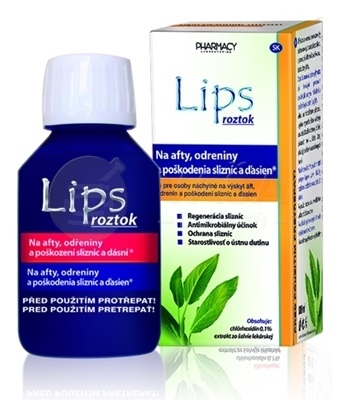 Lips Roztok na Afty 100ml xxx