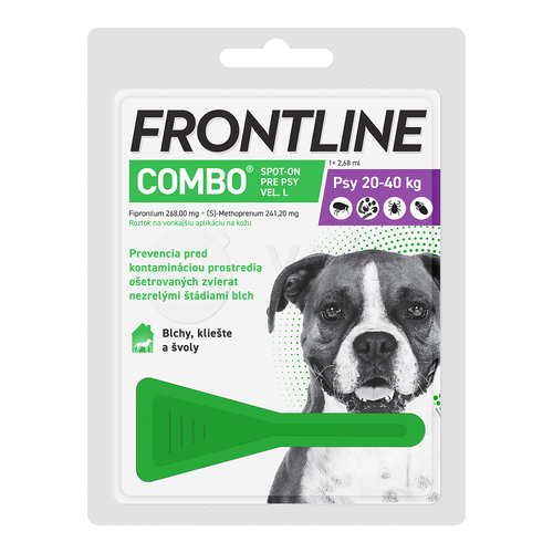 FRONTLINE Combo Spot-On pre psy L (20-40 kg)