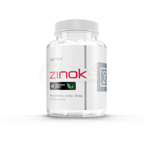 Zerex Zinok v chelátovej väzbe 25 mg