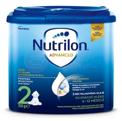 Nutrilon Advanced 2 Následná mliečna dojčenská výživa (od ukončeného 6. mesiaca)