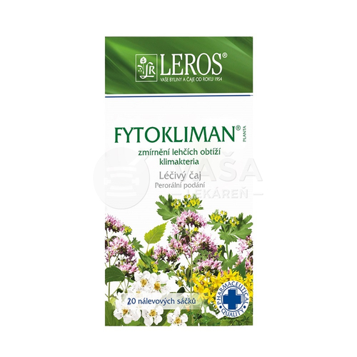 Leros Fytokliman Planta Čaj pre ženy v menopauze