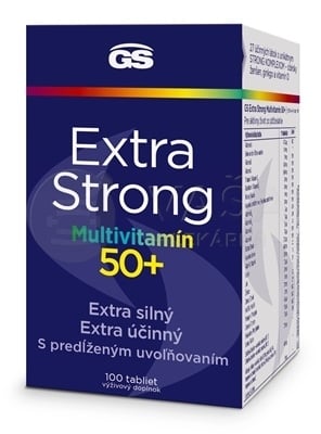 GS Extra Strong Multivitamín 50+