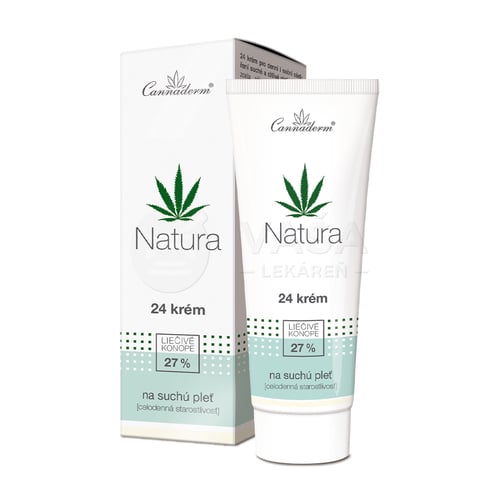 Cannaderm Natura Celodenný 24 krém na suchú pleť