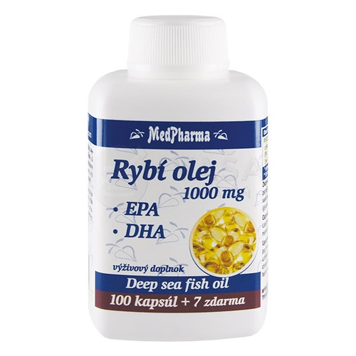 MedPharma Rybí olej 1000 mg - EPA, DHA