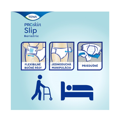 Tena Slip Bariatric Super XXL Plienkové nohavičky zalepovacie