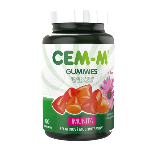 CEM-M Gummies Imunita multivitamíny pre dospelých (s echinaceou)