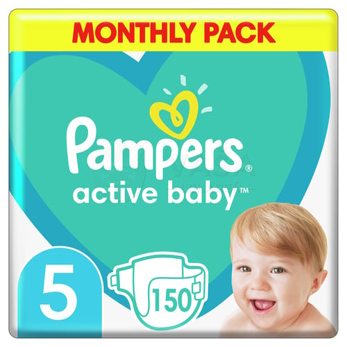 Pampers Active Baby 5 Detské plienky (11-16 kg)