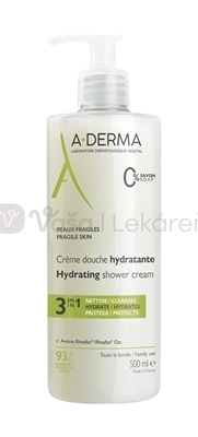 A-DERMA Hydratačný sprchový krém 3v1 pre krehkú pokožku