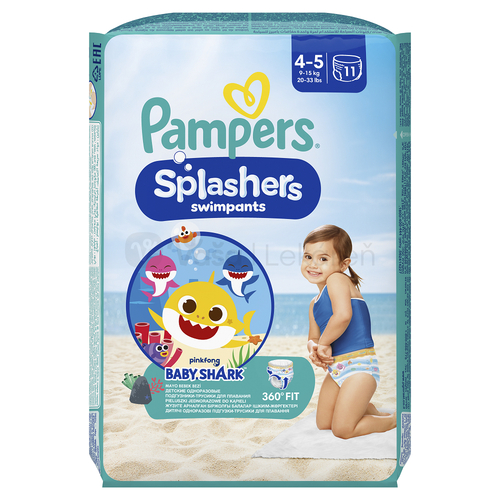 Pampers Splash Maxi 4-5 Detské plienky na plávanie (9 - 15 kg)