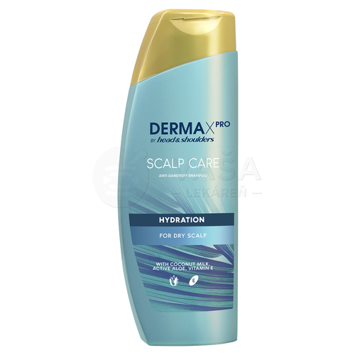 DERMAxPRO by Head &amp; Shoulders Hydratačný šampón proti lupinám na suchú pokožku hlavy