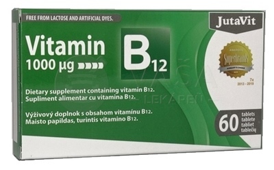 JutaVit Vitamín B12 1000 mcg