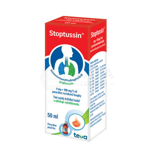 Stoptussin, kvapky