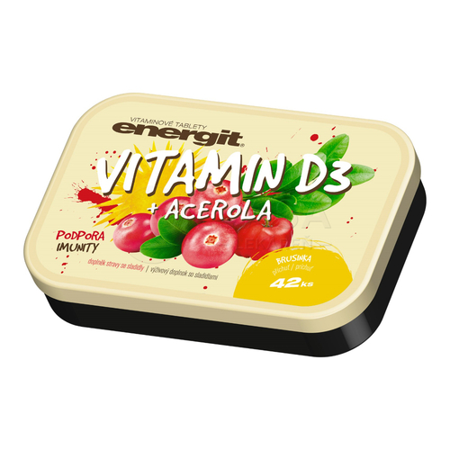 Energit Vitamín D3 + acerola