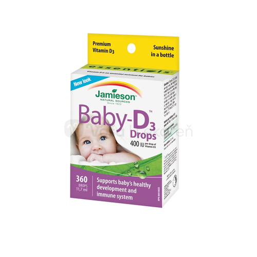 Jamieson Baby-D3 400 IU kvapky