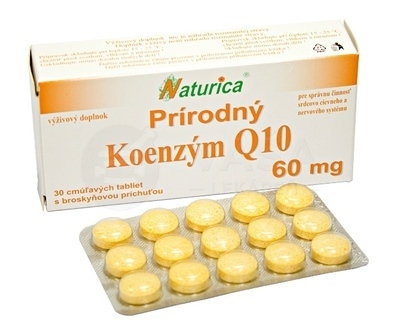 Naturica Prírodný Koenzým Q10 60 mg