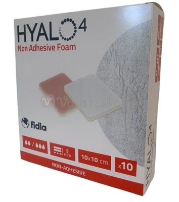 Hyalo4 Non Adhesive Foam Penové neadhezívne krytie (10 x 10 cm)