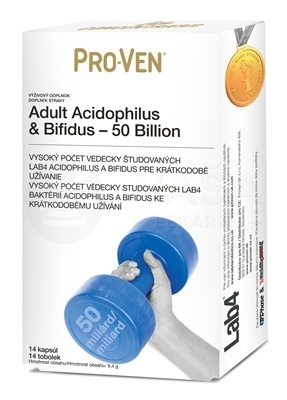 Pro-Ven Adult Acidophilus &amp; Bifidus - 50 Billion