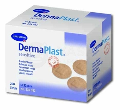 DermaPlast Sensitive Spots Náplasti okrúhle (priemer 22 mm)