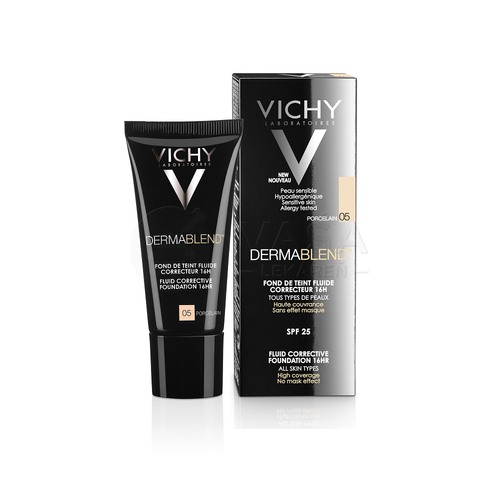 Vichy Dermablend Fluidný korekčný make-up (odtieň 05-Porcelain)