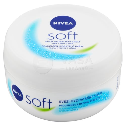 Nivea Soft Hydratačný krém na tvár, telo a ruky