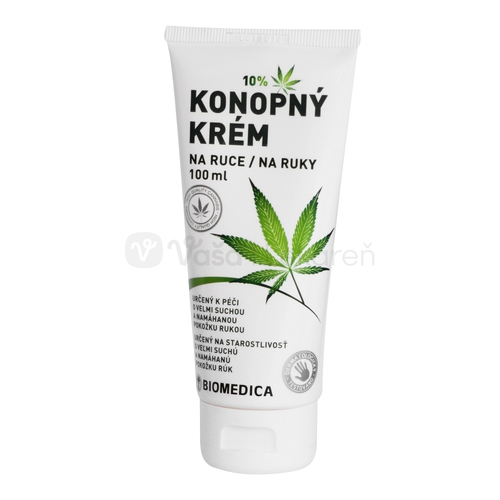 Biomedica Konopný krém na ruky