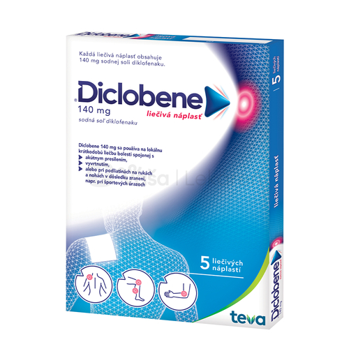 Diclobene emp med 5x140mg Naplast
