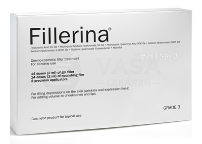 Fillerina Gr.3 gel 14x2ml+emul.14x2ml+2xaplikatxxx