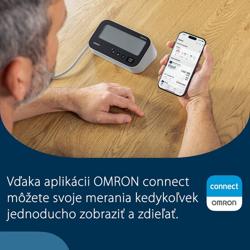 OMRON M4 Connect AFib Digitálny tlakomer na rameno