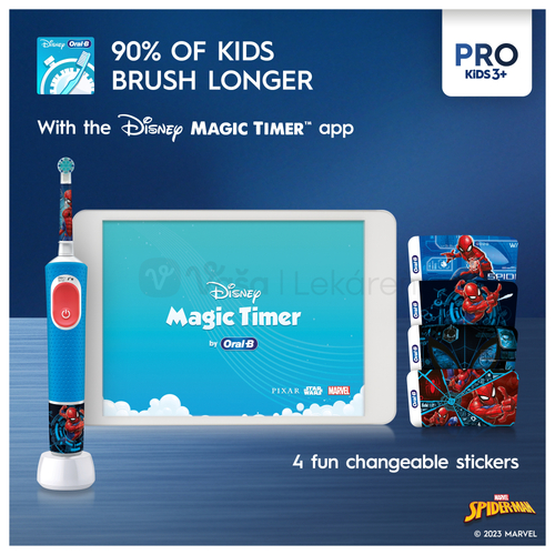 Oral-B Pro Kids 3+ Spiderman