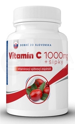 Dobré zo Slovenska Vitamín C 1000 mg + šípky