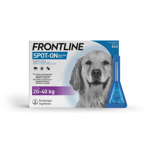 FRONTLINE Spot-On pre psy L (20-40 kg)