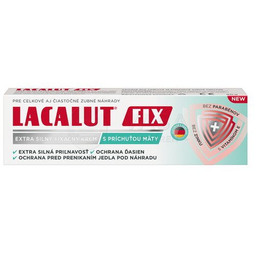 Lacalut Fix Extra Silný fixačný krém na zubnú protézu