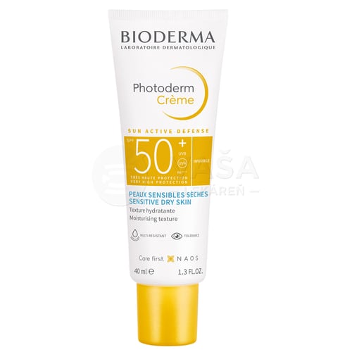 Bioderma Photoderm netónovaný krém na opaľovanie na citlivú pleť SPF50+