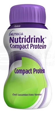 Nutridrink Compact Protein Príchuť chladivá uhorka/limetka