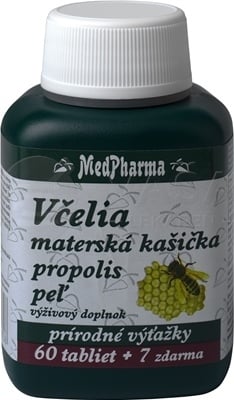 MedPharma Včelia materská kašička + Propolis + Peľ