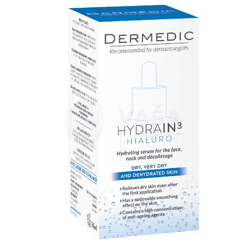 Dermedic Hydrain3 Hial.hyd.serum 30ml+m.v.100mlxxx