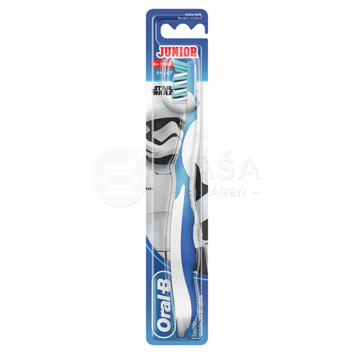 Oral-B Junior Star Wars Detská zubná kefka mäkká (6-12 rokov)