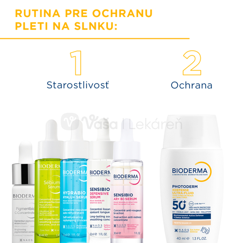 Bioderma Photoderm XDefense Ultra fluid na opaľovanie SPF 50+ (veľmi svetlý)