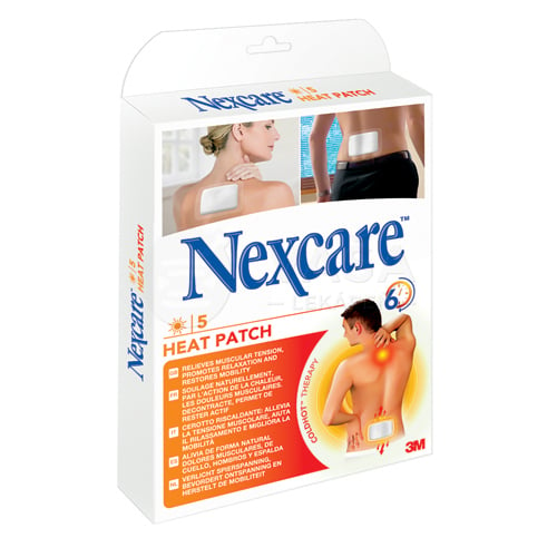 3M Nextcare Heat Patch Hrejivá náplasť (9,5 x 13 cm)