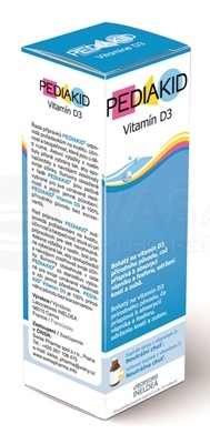 PEDIAKID Vitamín D3 1000 IU