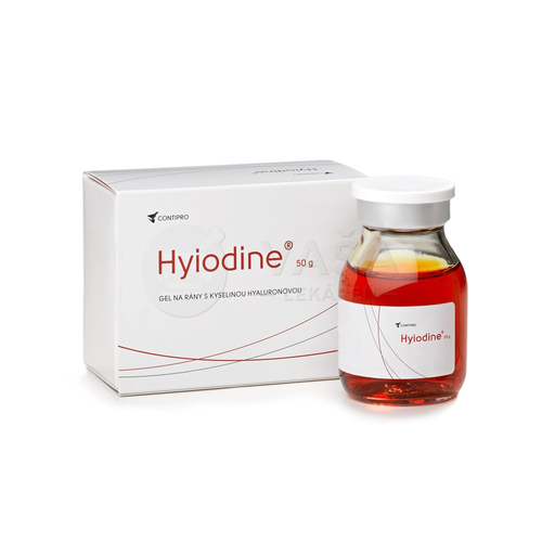 Hyiodine Gél na rany s kyselinou hyalurónovou