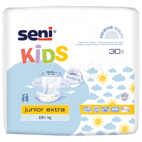 Seni Kids Junior Extra Plienkové nohavičky 15+ kg