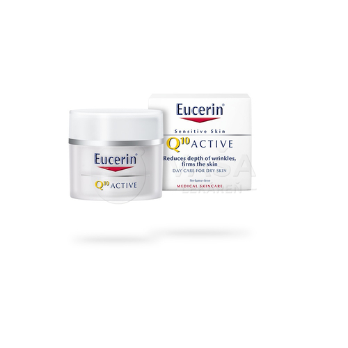 Eucerin Q10 Active Vyhladzujúci denný krém proti vráskam na citlivú pokožku