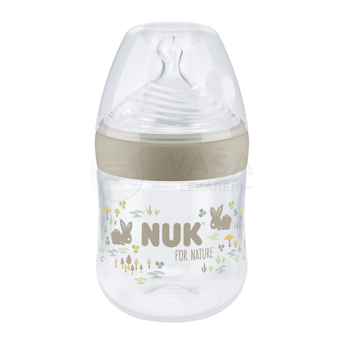 NUK For Nature Dojčenská fľaša s kontrolou teploty, rôzne vzory