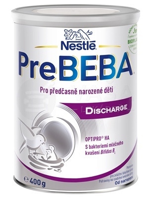 PreBeba Discharge Mliečna výživa pre predčasne narodené deti