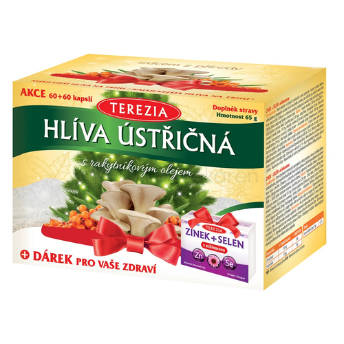 TEREZIA Hliva ustricovitá s rakytníkovým olejom (Akciové balenie)