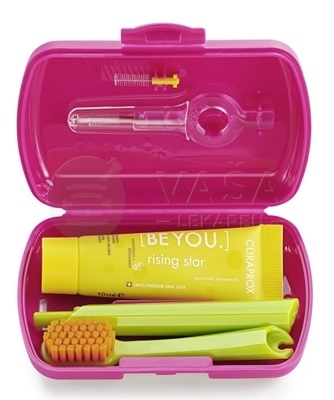 Curaprox Travel set (magenta)