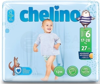 Chelino T6 Detské plienky (17-28 kg)